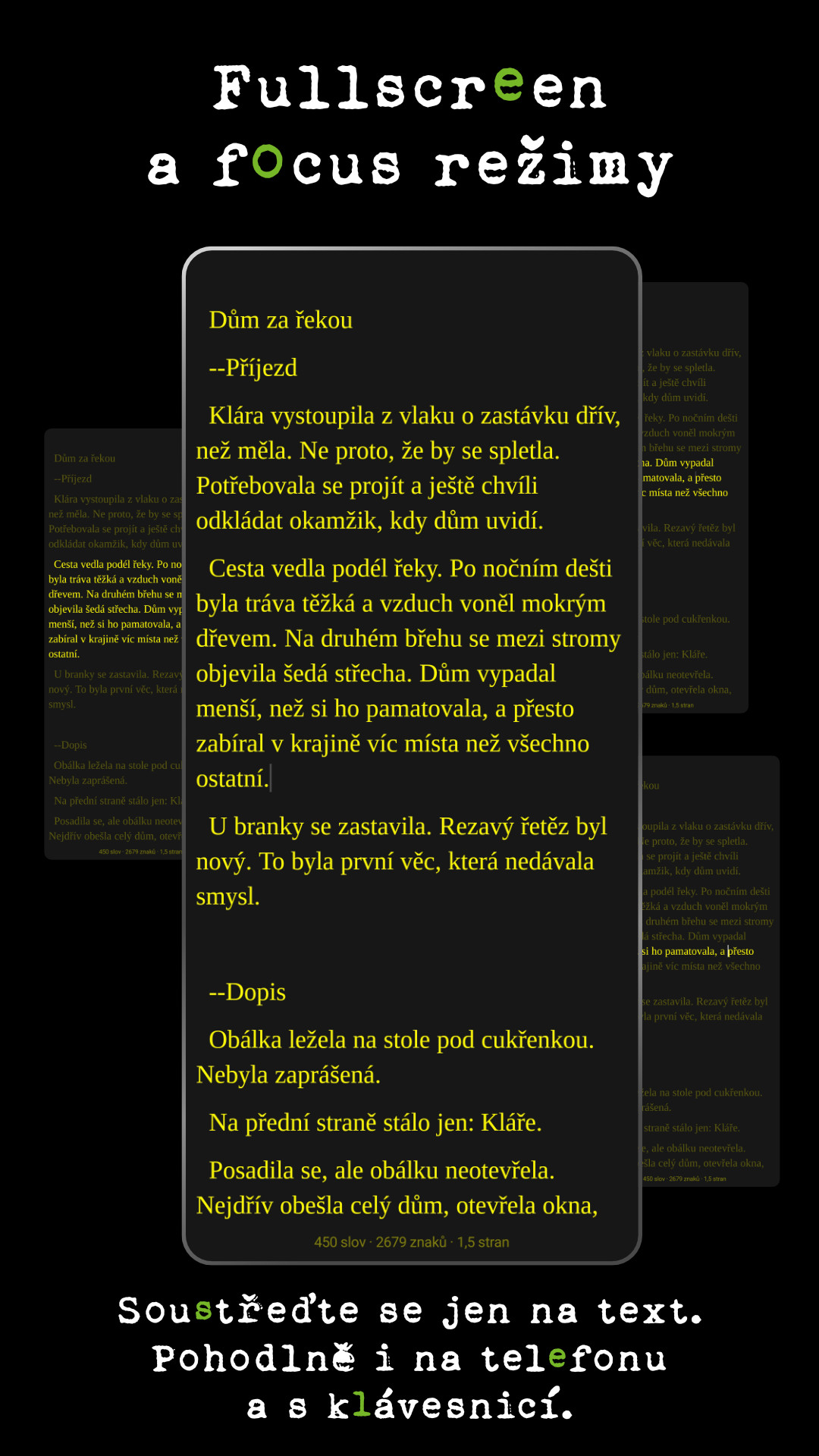 nCave focus mode screenshot